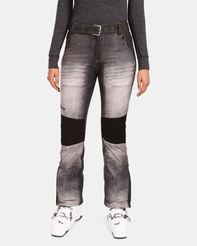 Lage Kosten Damesbroek Kilpi Jeanso-W BLK Korte S
