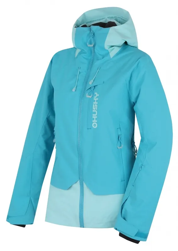 Hoge Kwaliteit Damesjas Husky Gambi L blauw/turquoise S