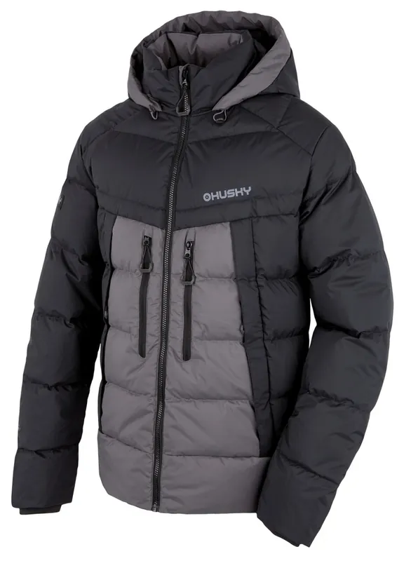 Herenjas Husky Durra M zwart/grijs S Meest Verkocht