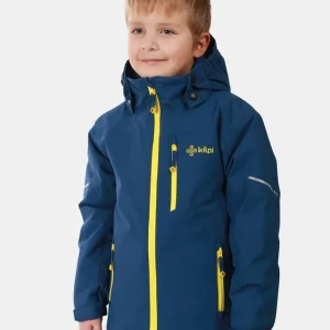 Jongens ski-jas Kilpi Ferden-JB donkerblauw 122 Veilige Betaling