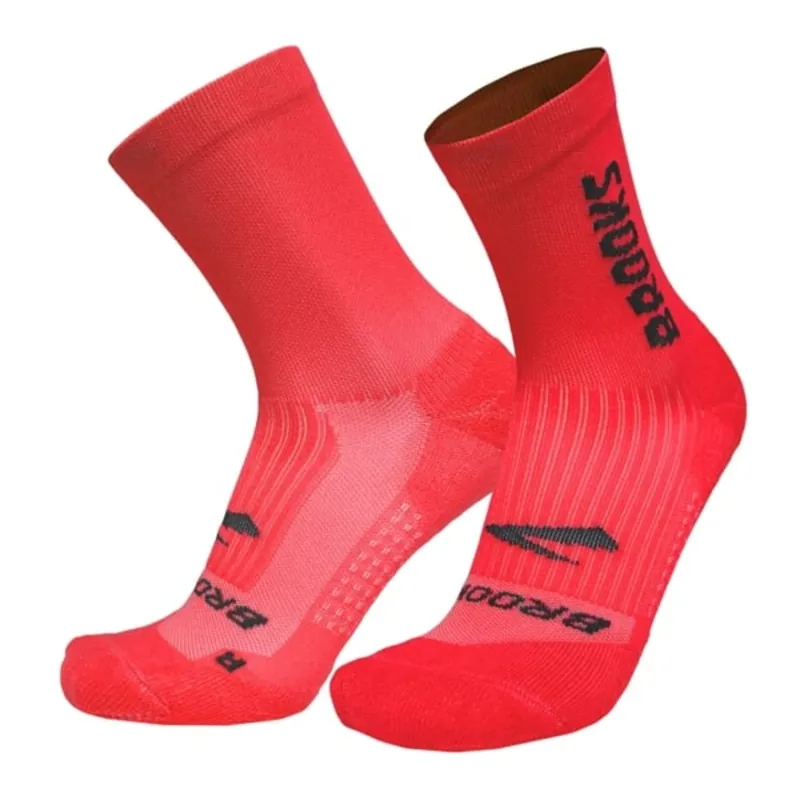 Hardloopsokken Brooks Ghost Crew roze 42-45 Premium
