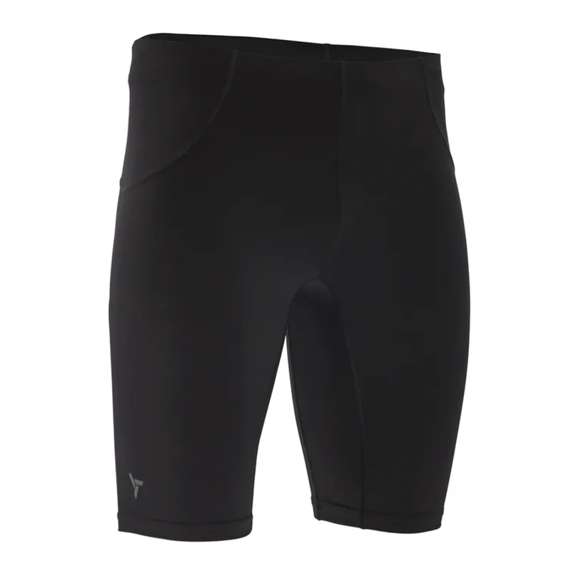 Elastische 3/4 shorts voor heren Silvini Lugano MP2252 zwart S Gecertificeerd