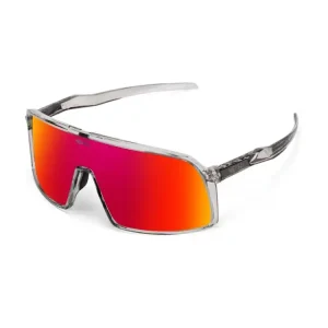 Express Levering Sportbril NEIBO Falcon Transparant grijs/vuuroranje