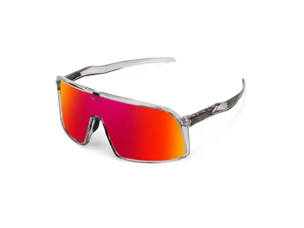 Express Levering Sportbril NEIBO Falcon Transparant grijs/vuuroranje