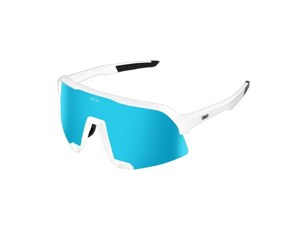 Weekendaanbieding Sportbril NEIBO Hawk Wit/ijsblauw
