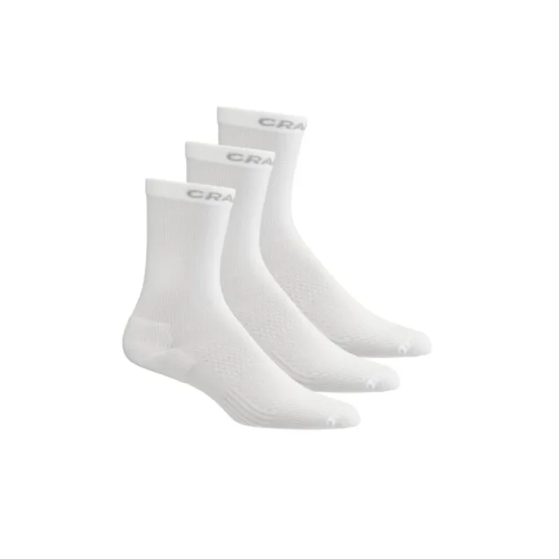 Sokkenset Craft Core Dry High 3-pack wit 34-36 Premium