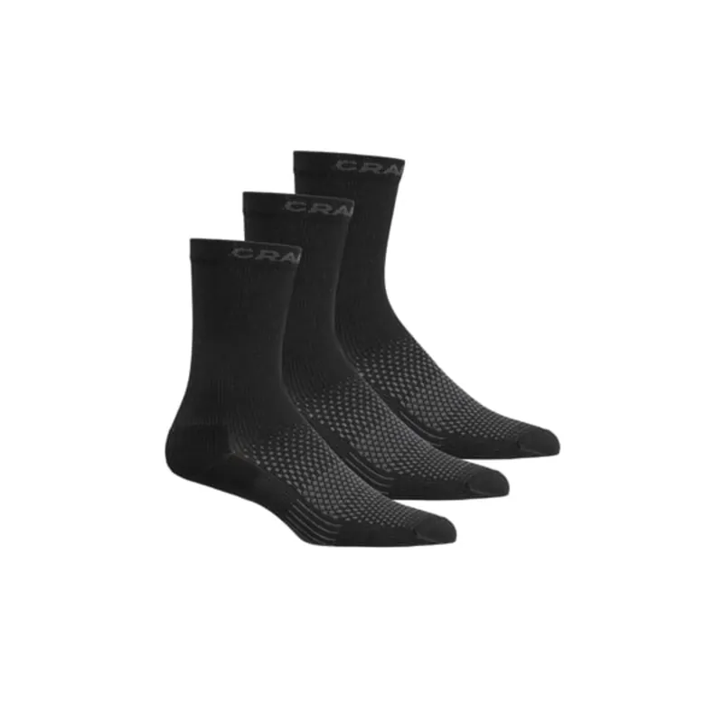 Nieuw Sokkenset Craft Core Dry High 5-pack zwart 34-36