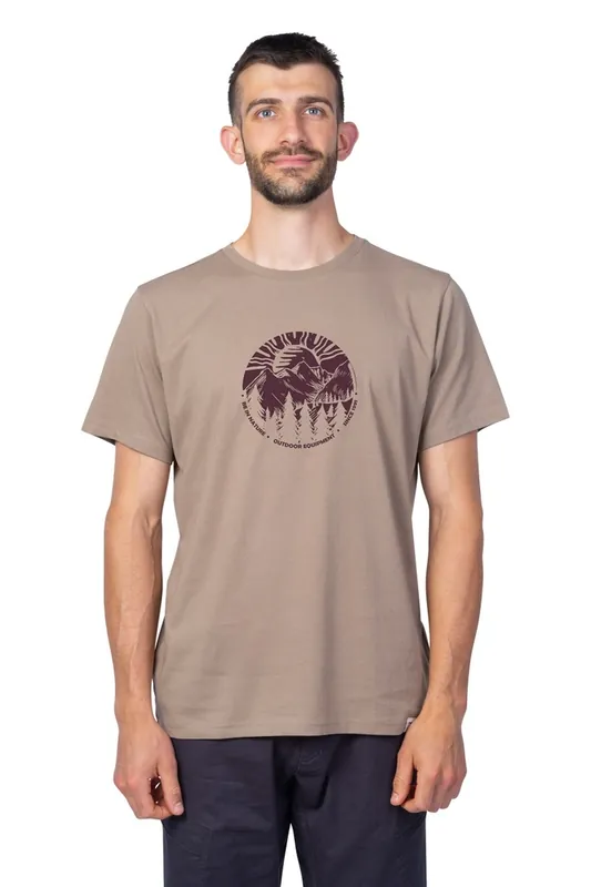 Lage Prijs Heren T-shirt Hannah Luke grijs S