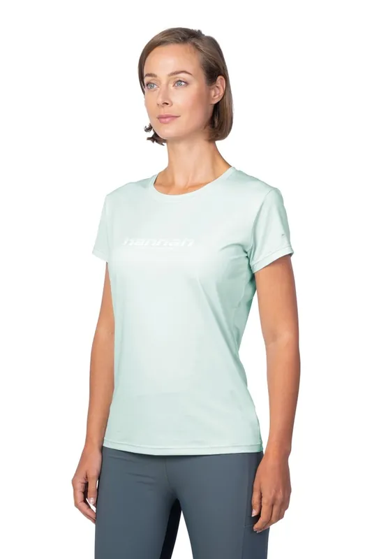 Gereduceerde Prijs Dames T-shirt Hannah Saffi II gedempt groen S