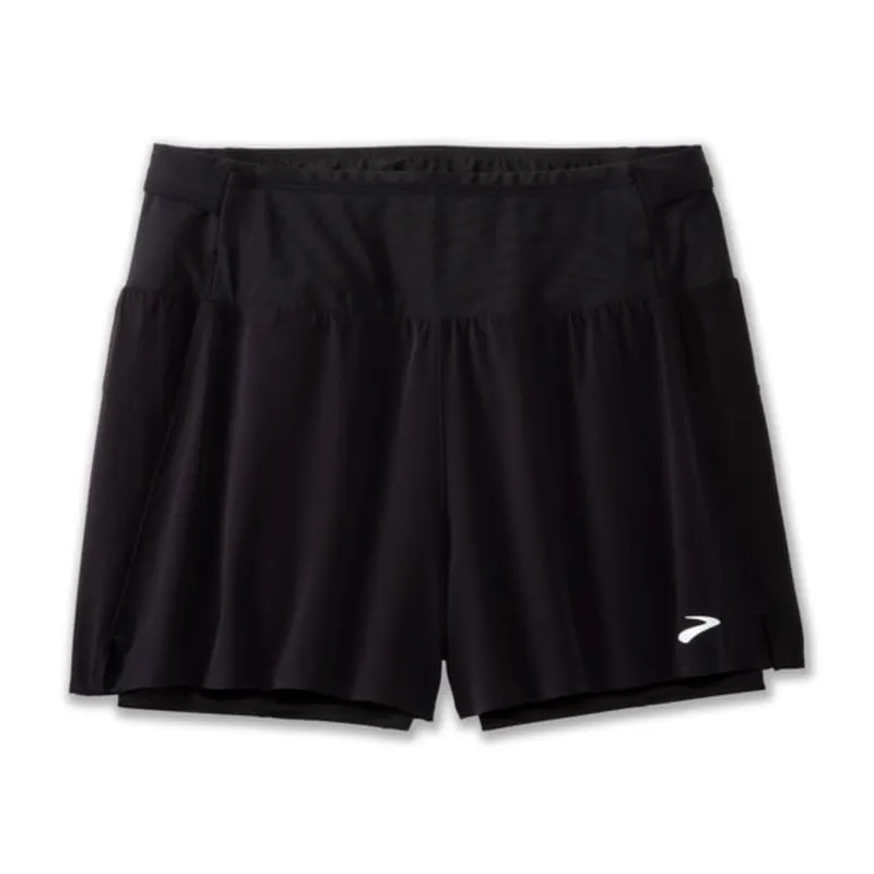 Gratis Retour Dames shorts Brooks High Point 3" 2in1 2.0 zwart XS