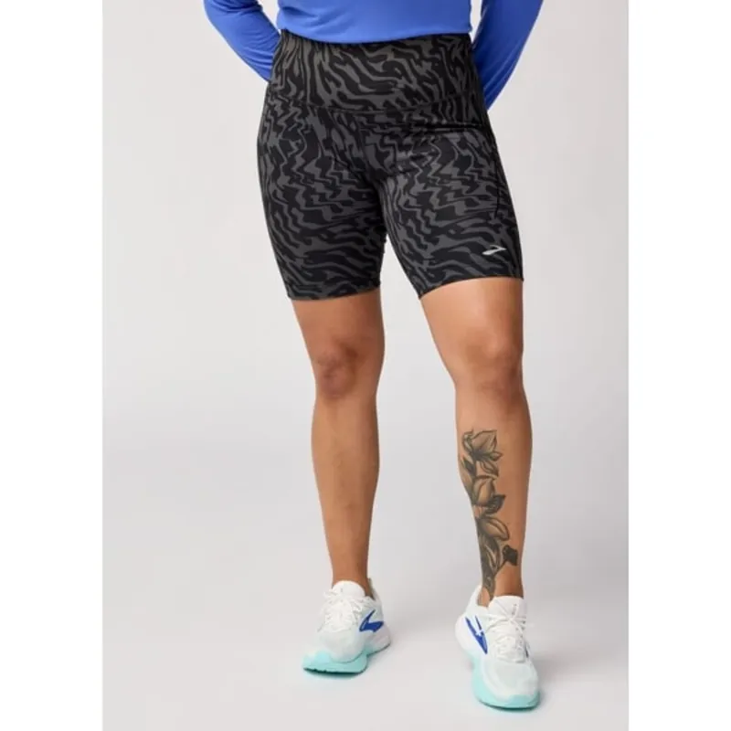 Gereduceerde Prijs Dames shorts Brooks Spark 8" grijs XS