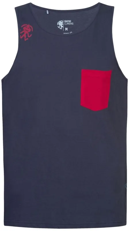 Express Levering Tanktop voor heren Rafiki Slab LT india inkt S