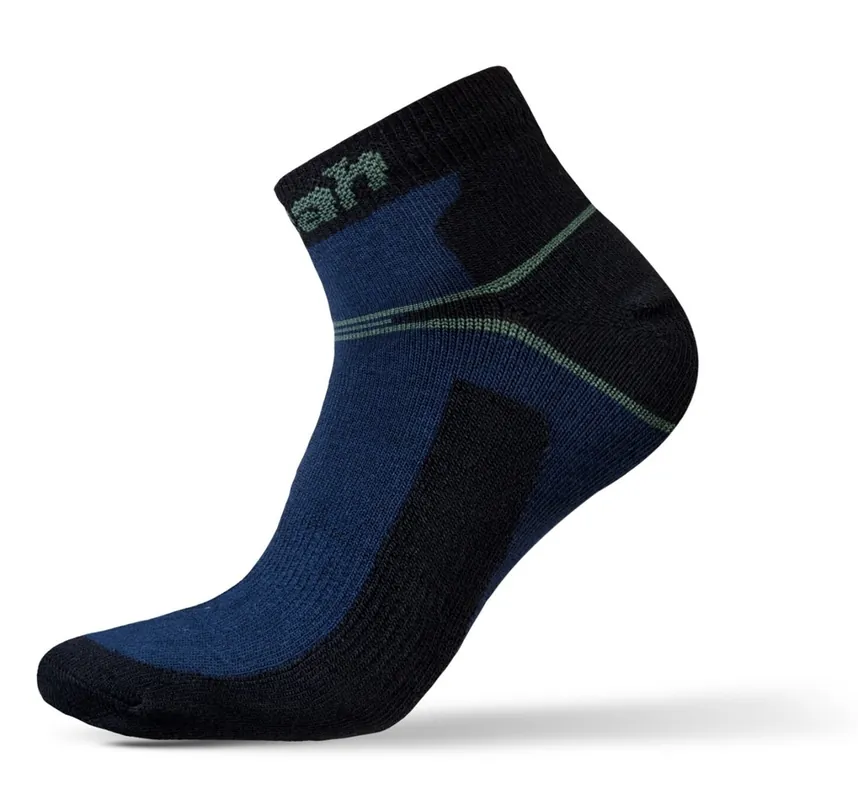 Herensokken Hannah Bankle II blauw marineblauw (groen) 38-41 Beperkt Aanbod