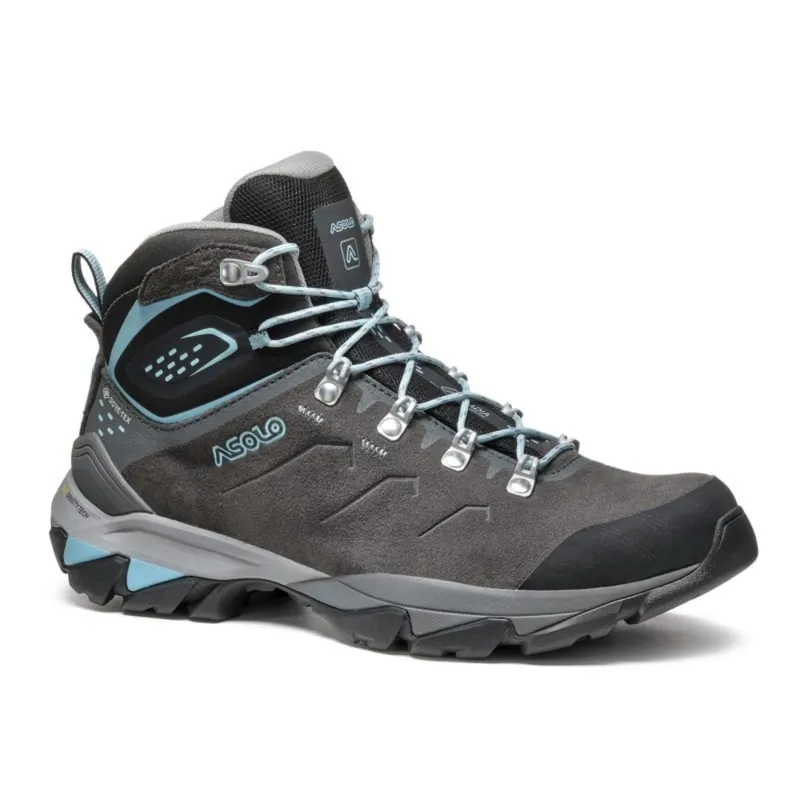 Beste Prijs Damesschoenen met wijde pijpen Asolo Acadia MID GTX Bunion ML grafiet/hemelsblauw 37.5