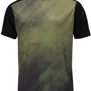 Aanbieding Heren MTB T-shirt Klimatex Hill kaki/zwart S