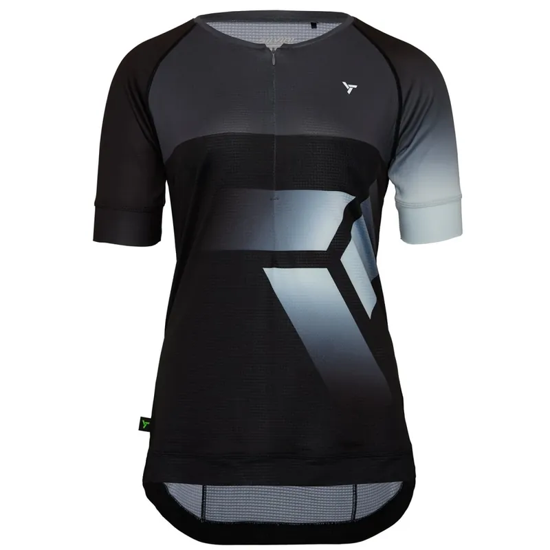Superprijs Silvini damesshirt WD1432 Stabina grijs-zwart XS