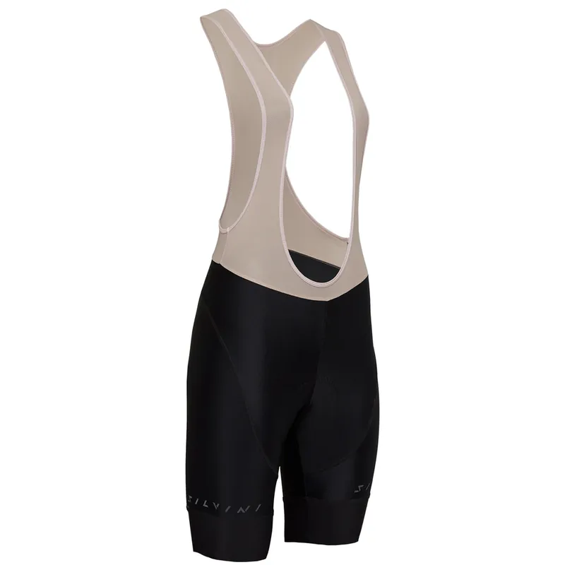 Silvini dames fietsbroek WP2429 Suela BIB zwart-crème XS Goedkoop