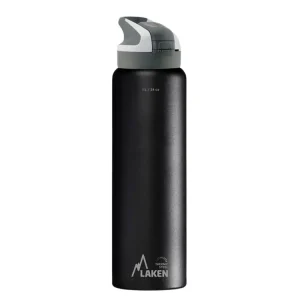 LAKEN Thermobfles staal Summit 1000 ml zwart Populair