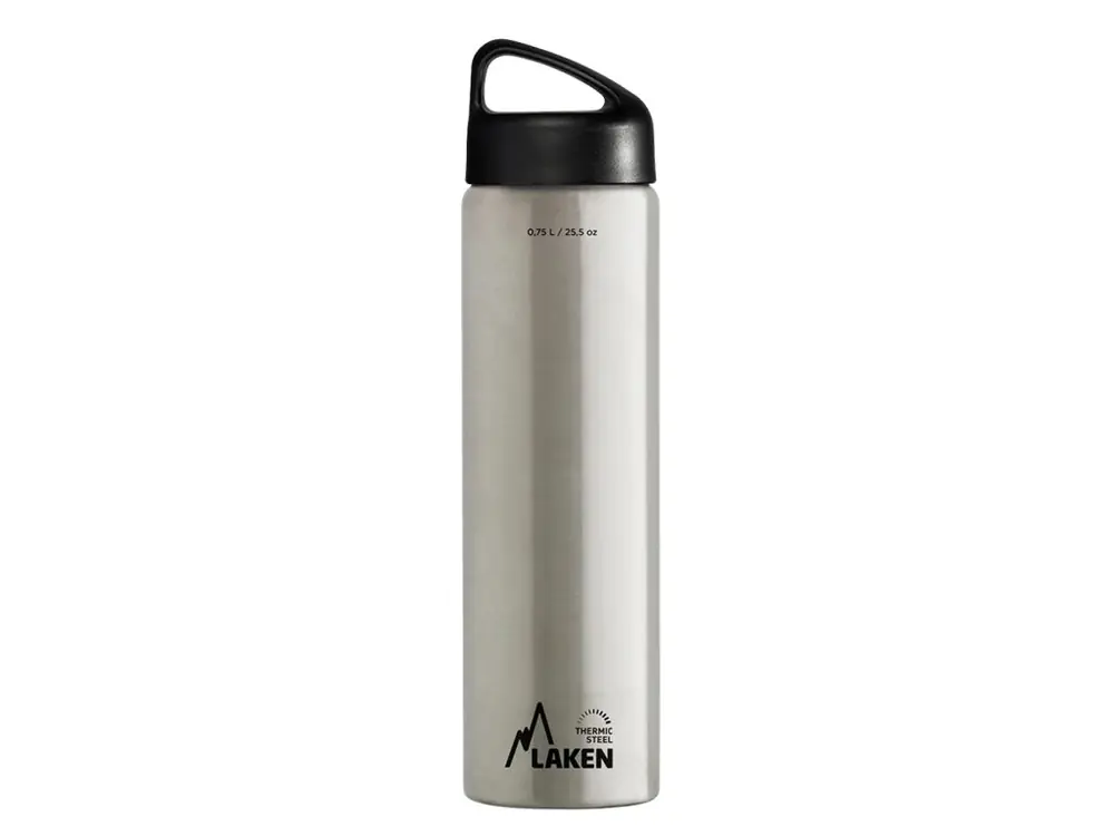 LAKEN Thermobfles staal Classic 750 ml staal Beperkte Voorraad