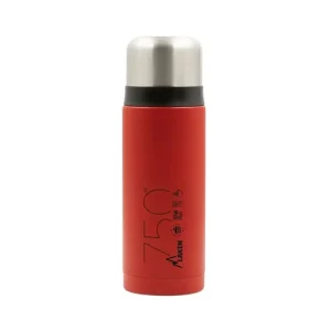 Favoriet LAKEN Stalen thermosfles 750 ml rood