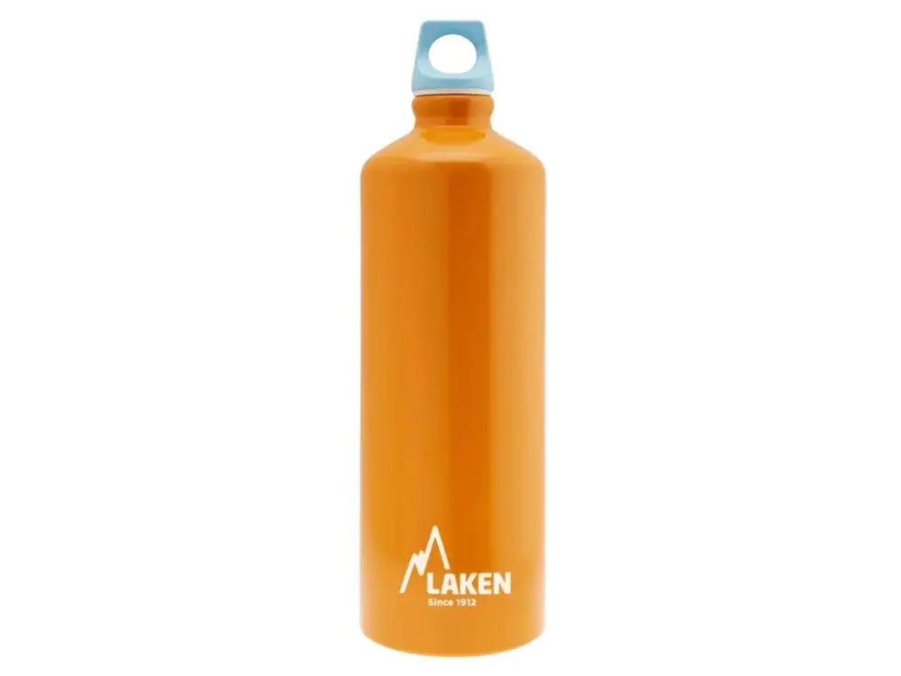 Hoge Kwaliteit LAKEN Aluminium fles Futura 1000 ml oranje