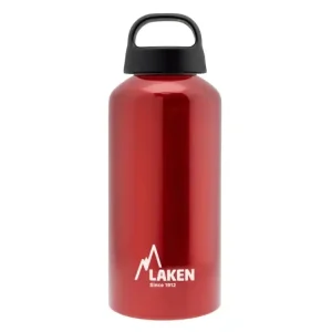 Actieprijs LAKEN Classic aluminium fles 600 ml rood