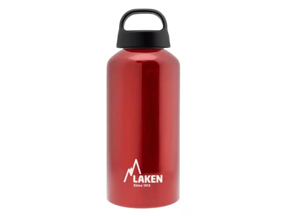 Actieprijs LAKEN Classic aluminium fles 600 ml rood