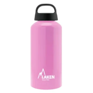 Koop Online LAKEN Classic aluminium fles 600 ml roze