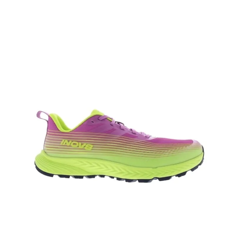 Direct Verzonden Dames hardloopschoenen Inov8 Trailfly Speed W paars/groen 37.5