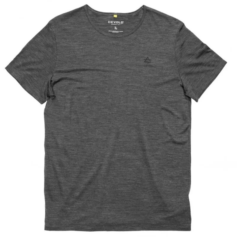 Shop Nu Heren merino T-shirt Devold Active Tee Man anthracite S