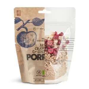Bestel Nu LYOFood Biologische havermoutpap met appel, cranberry en kaneel 210g