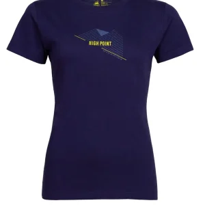 Koopje Dames T-shirt High Point Atlas Lady dark blue XS