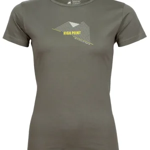 Hight Point Atlas 1.0 dames katoenen T-shirt laurel/khaki S Superprijs