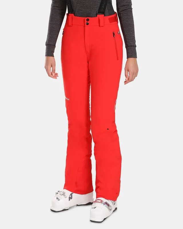 Seizoensaanbieding Kilpi DAMPEZZO-W RED dames ski broek 34