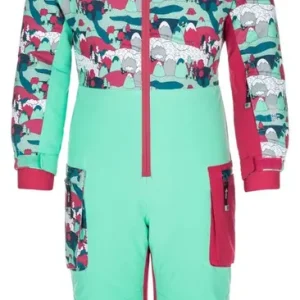 Shop Nu KILPI SAARIN-JG PNK ski-overall voor meisjes 86