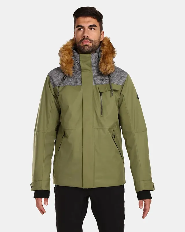 Kilpi ALPHA-M GRN gewatteerde winterjas voor heren S Flitsaanbieding