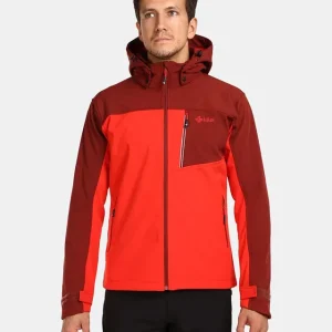 Aanbieding Kilpi RAVIO-M softshelljack voor heren, rood 6XL