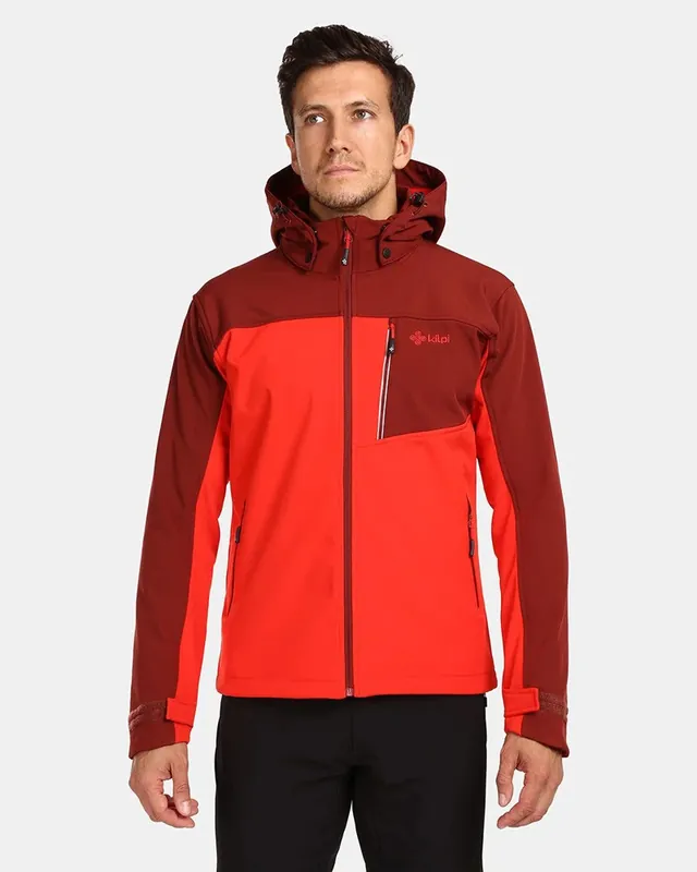 Aanbieding Kilpi RAVIO-M softshelljack voor heren, rood 6XL