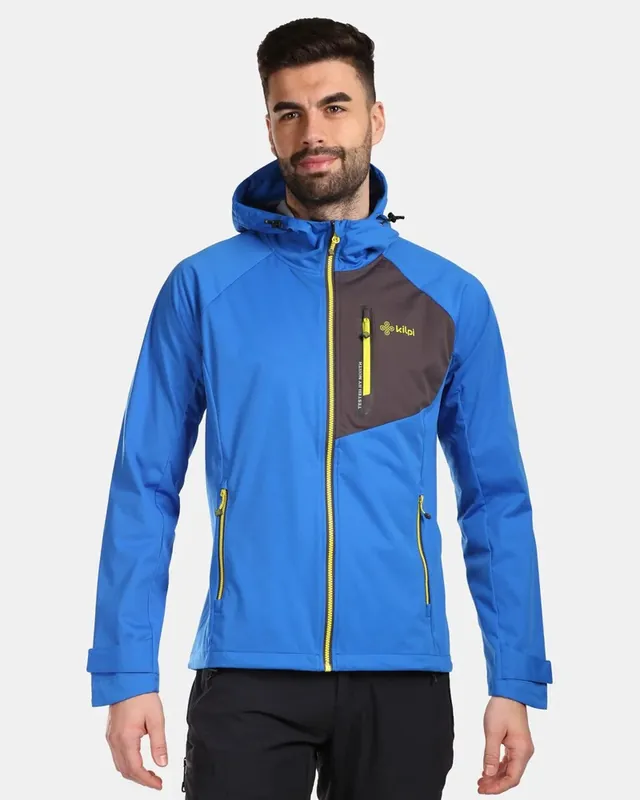 Kilpi BELTRA-M softshelljack voor heren blauw 5XL Favoriet