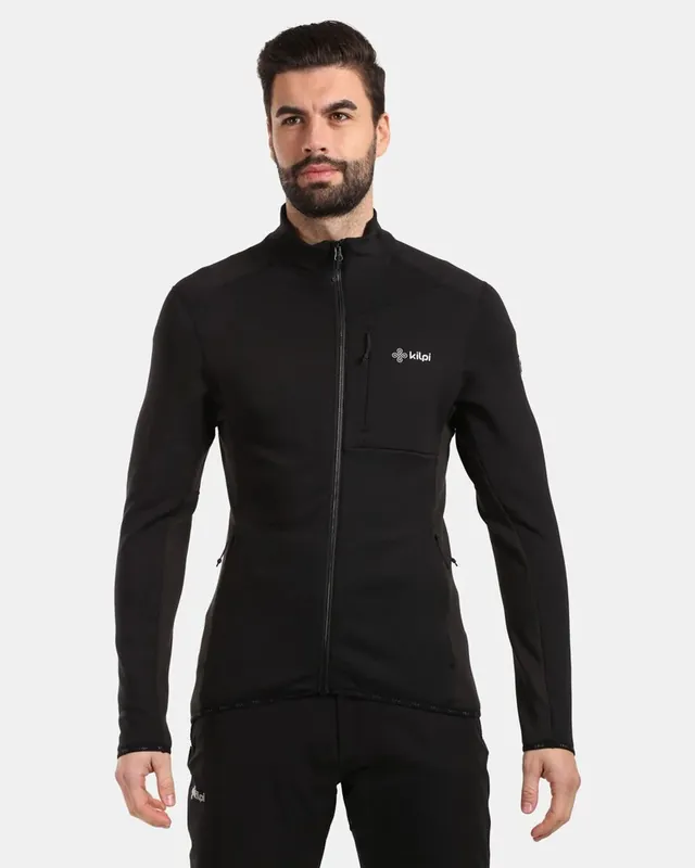 Weekendaanbieding Kilpi PREMIO-M BLK premium fleece heren sweatshirt S