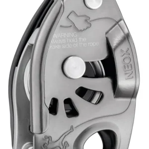 Petzl Neox zekeringapparaat lichtgrijs Seizoensaanbieding
