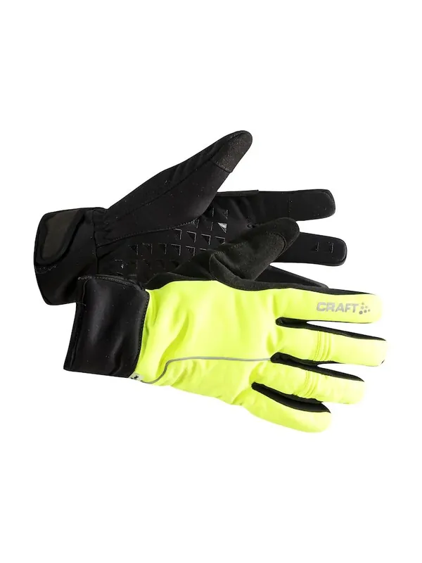 Populair Craft ADV SubZ Siberian 2.0 winter fietshandschoenen geel XS