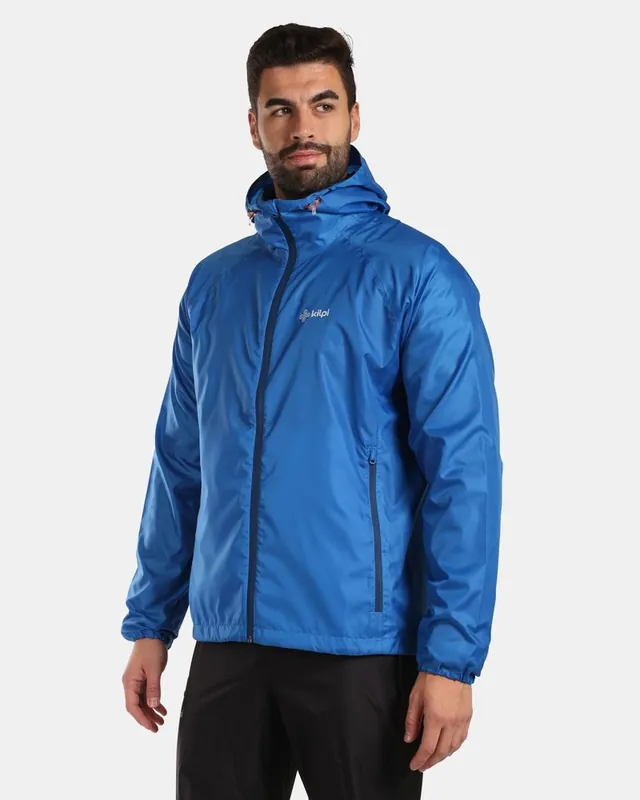 Koopje Kilpi JALUU-U blauwe outdoor waterdichte jas XS