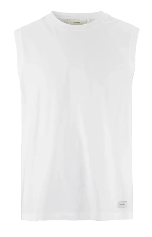Craft Collective Relaxed heren tanktop wit S Nu Kopen