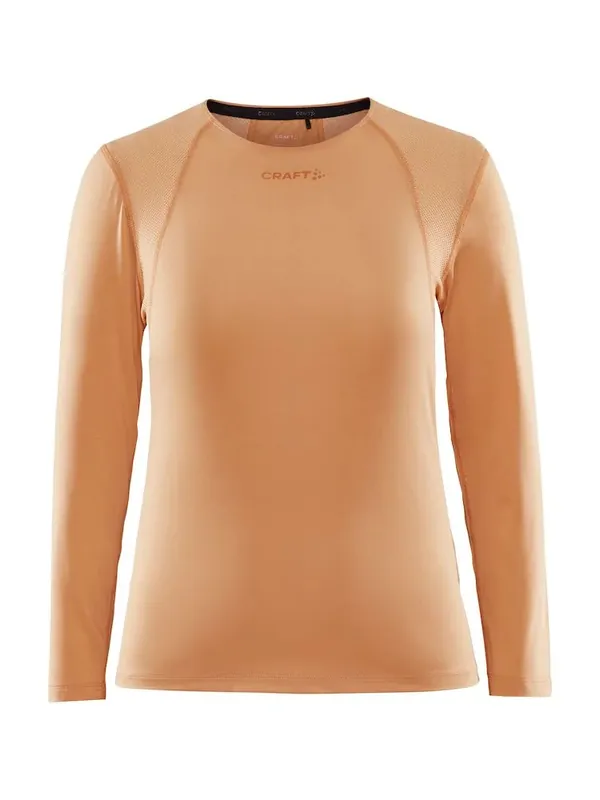 Lage Kosten Craft ADV Essence LS functioneel shirt voor dames oranje S