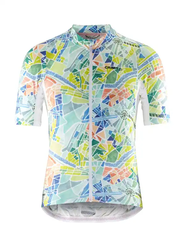 Gratis Retour Craft ADV Endur Graphic fietsshirt voor heren wit S