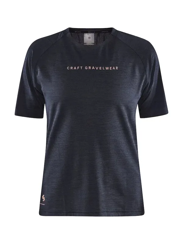 CRAFT ADV Gravel dames fietsshirt grijs S Op = Op