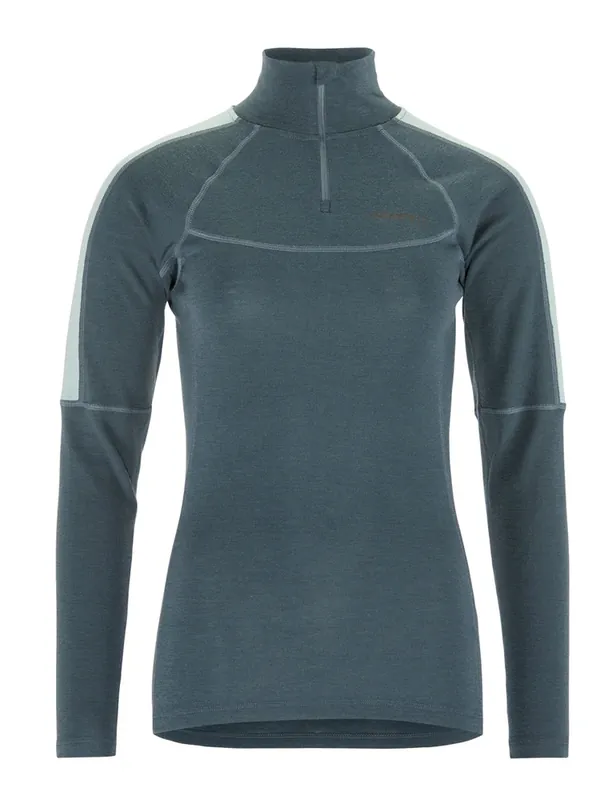 Merkproduct Craft ADV Wool Merino HZ functionele dames top blauw XS