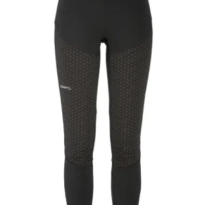 Craft ADV SubZ Lumen Padded 4 gewatteerde hardloopbroek voor dames zwart S Weekendaanbieding