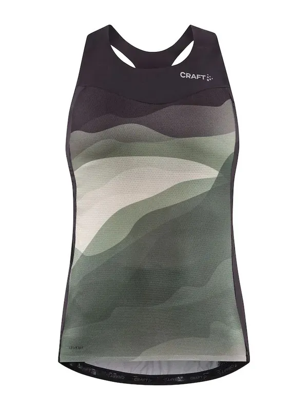 Beperkt Aanbod CRAFT ADV Endur dames fietsshirt donkergrijs met patroon S